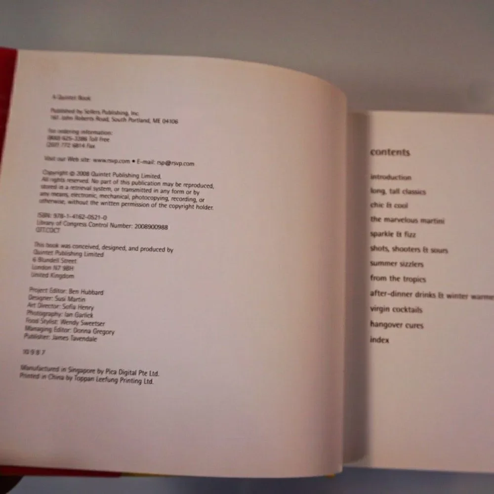 500 Cocktails Book The Only Cocktail Compendium You'll Ever Need Wendy Sweetser